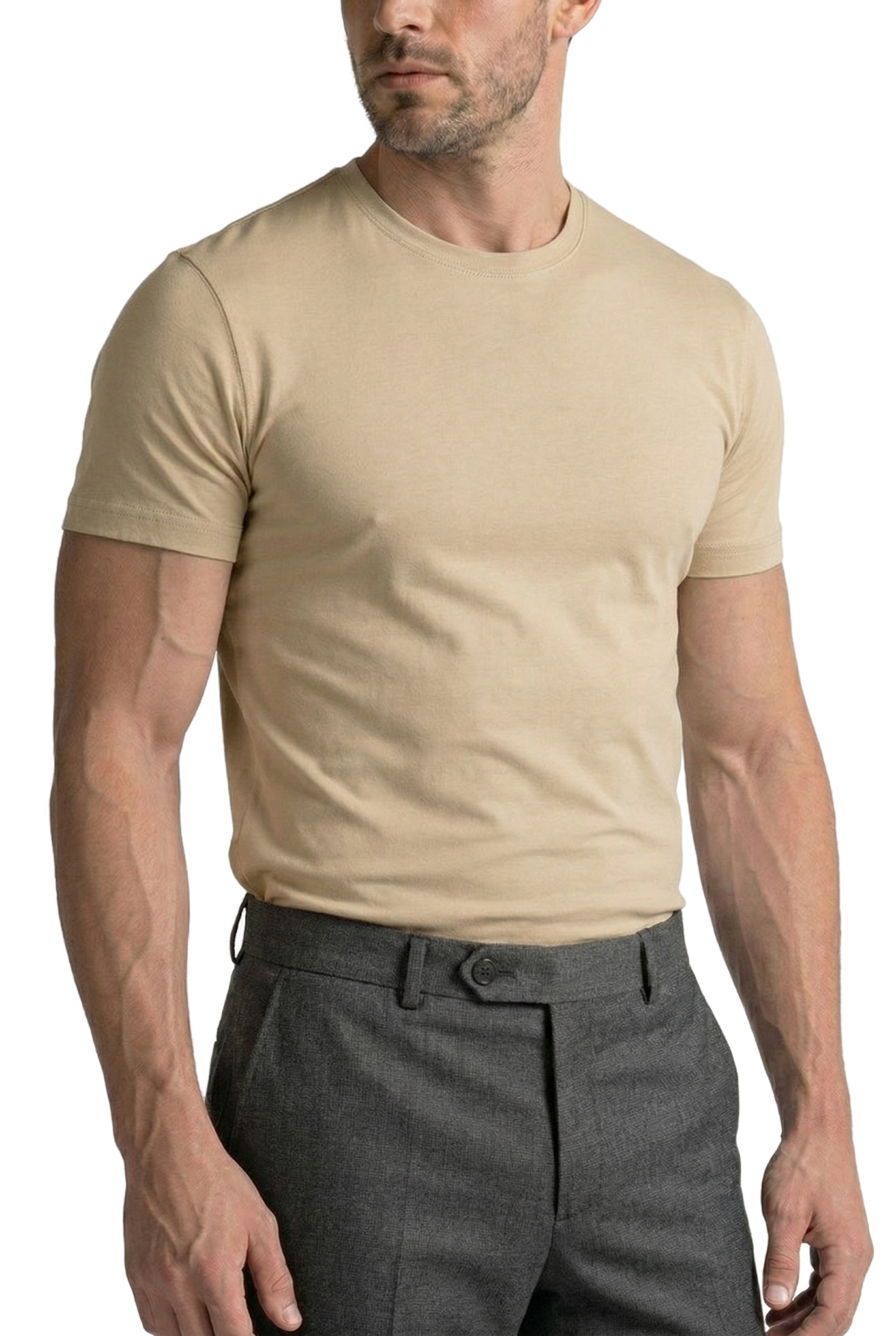 T-shirt Sottogiacca in Modal e Filo di Scozia | Mabrat 1921