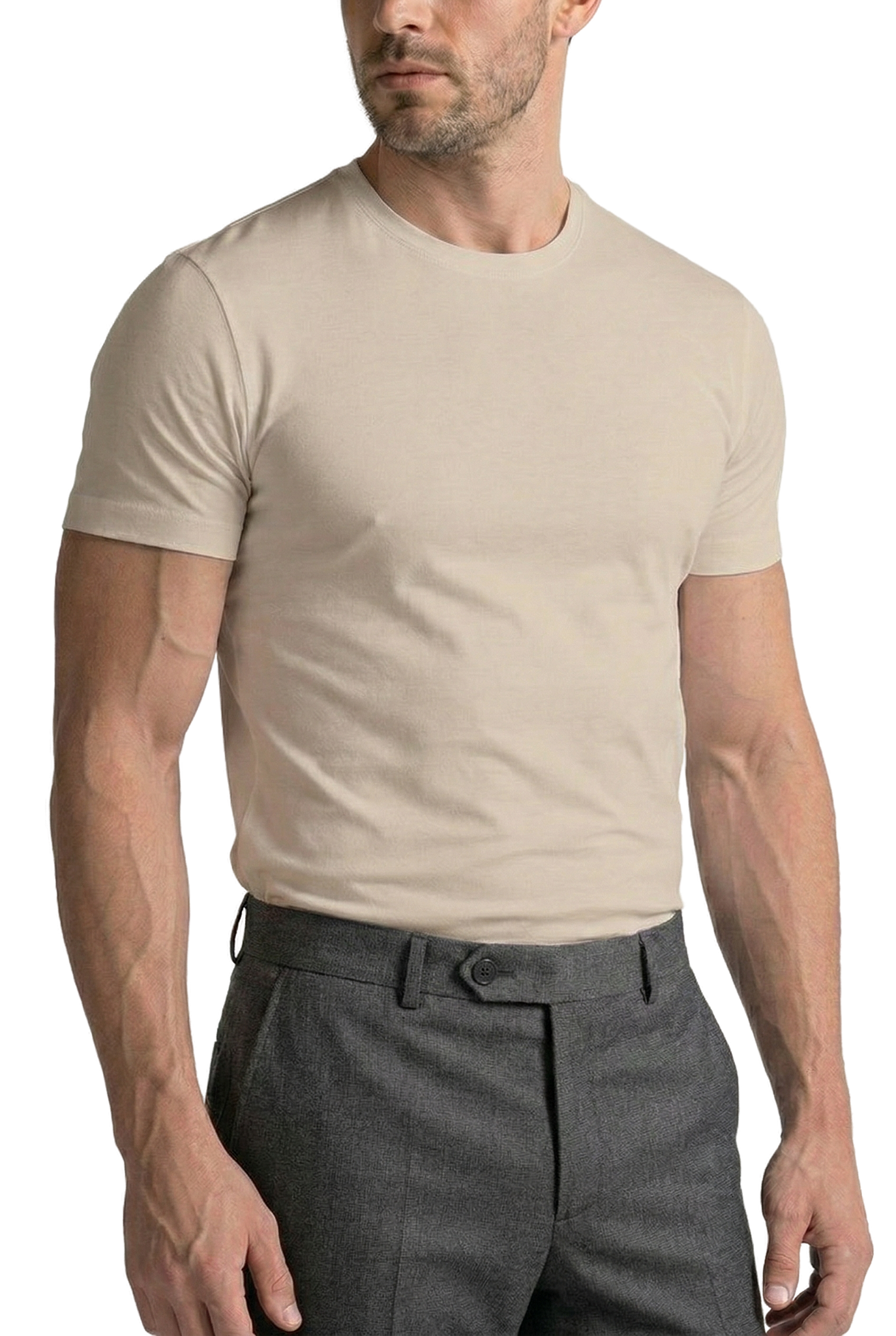 T-shirt Sottogiacca in Modal e Filo di Scozia | Mabrat 1921