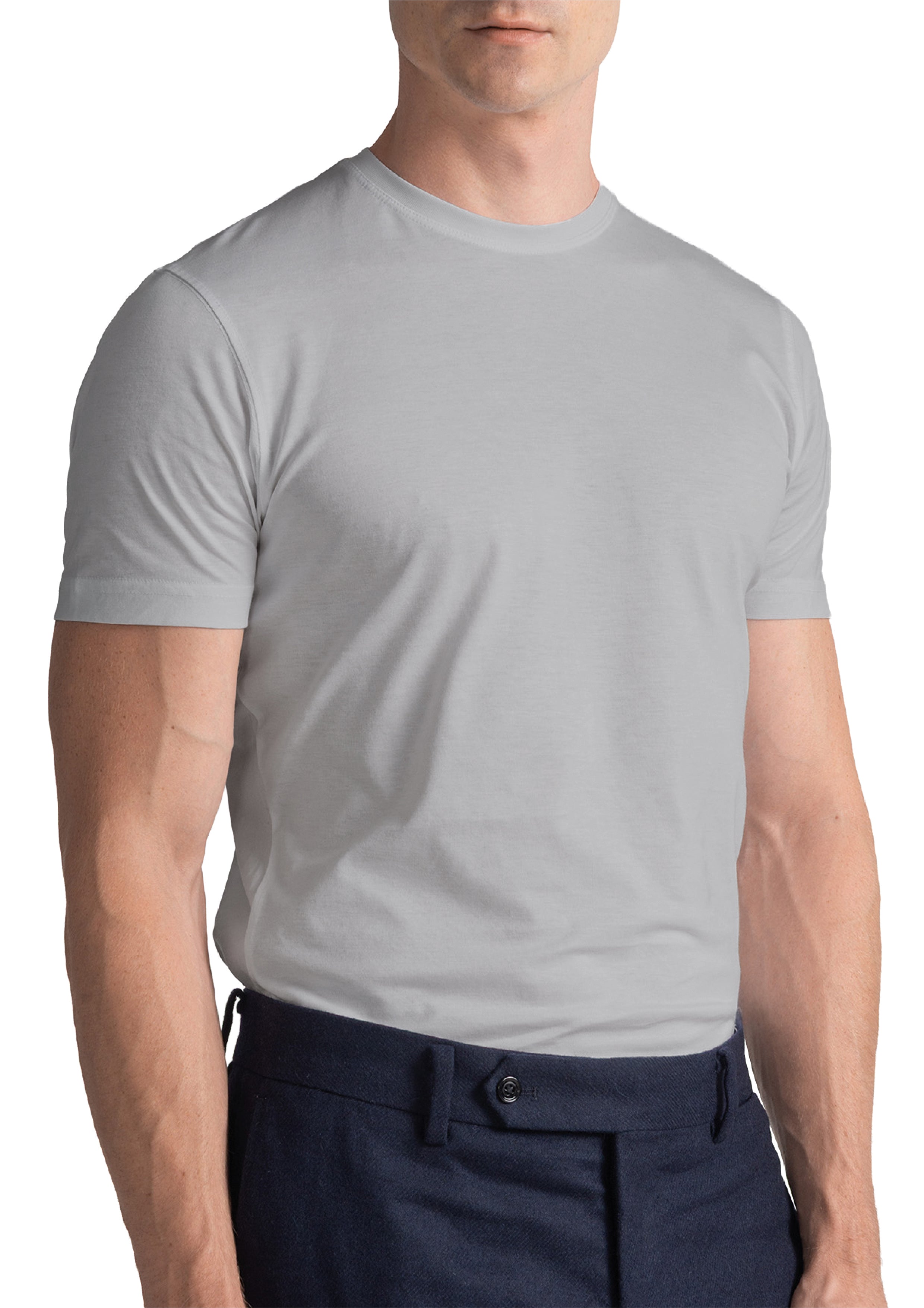 T-shirt Sottogiacca in Modal e Filo di Scozia