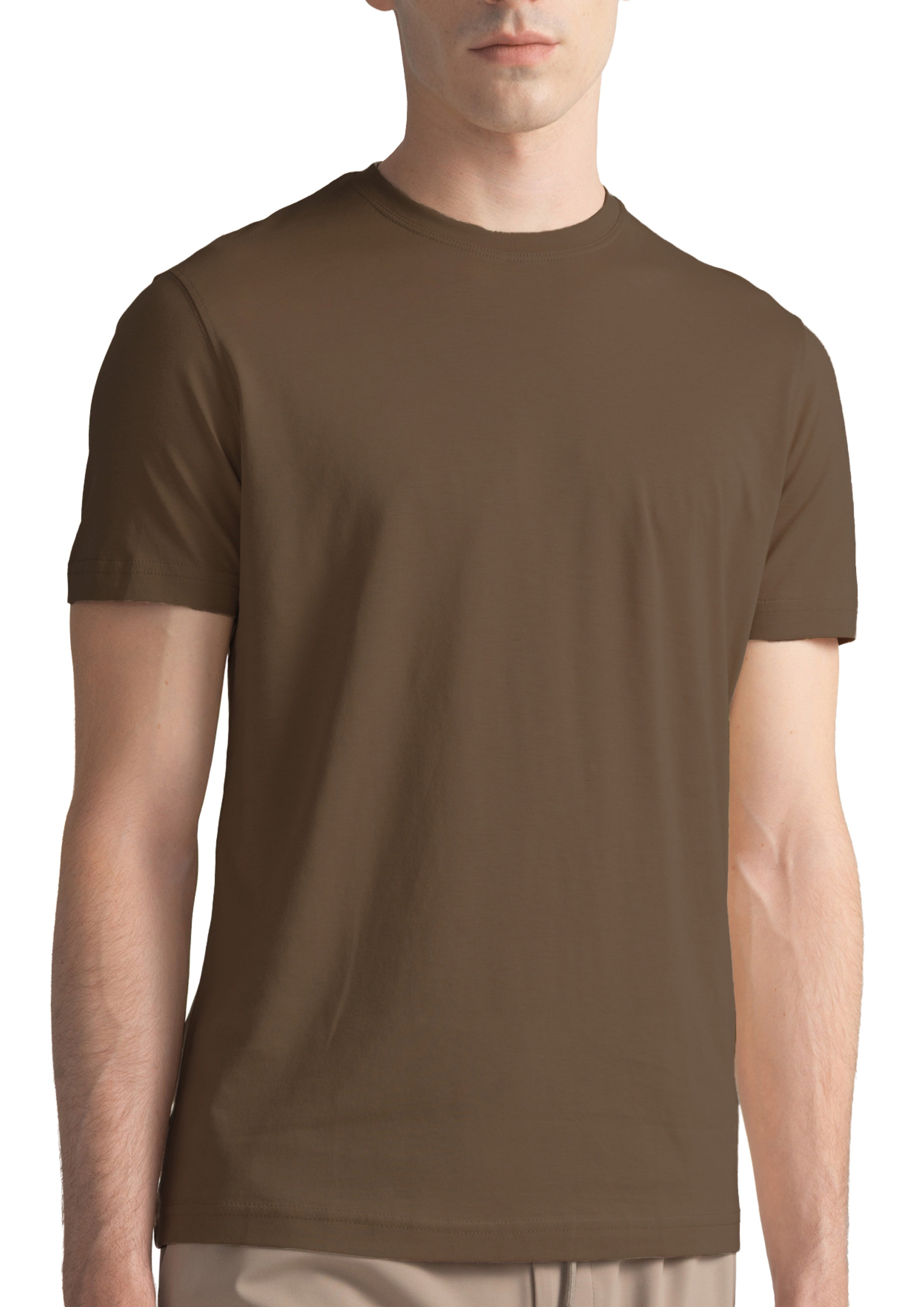 T-shirt Sottogiacca in Modal e Filo di Scozia