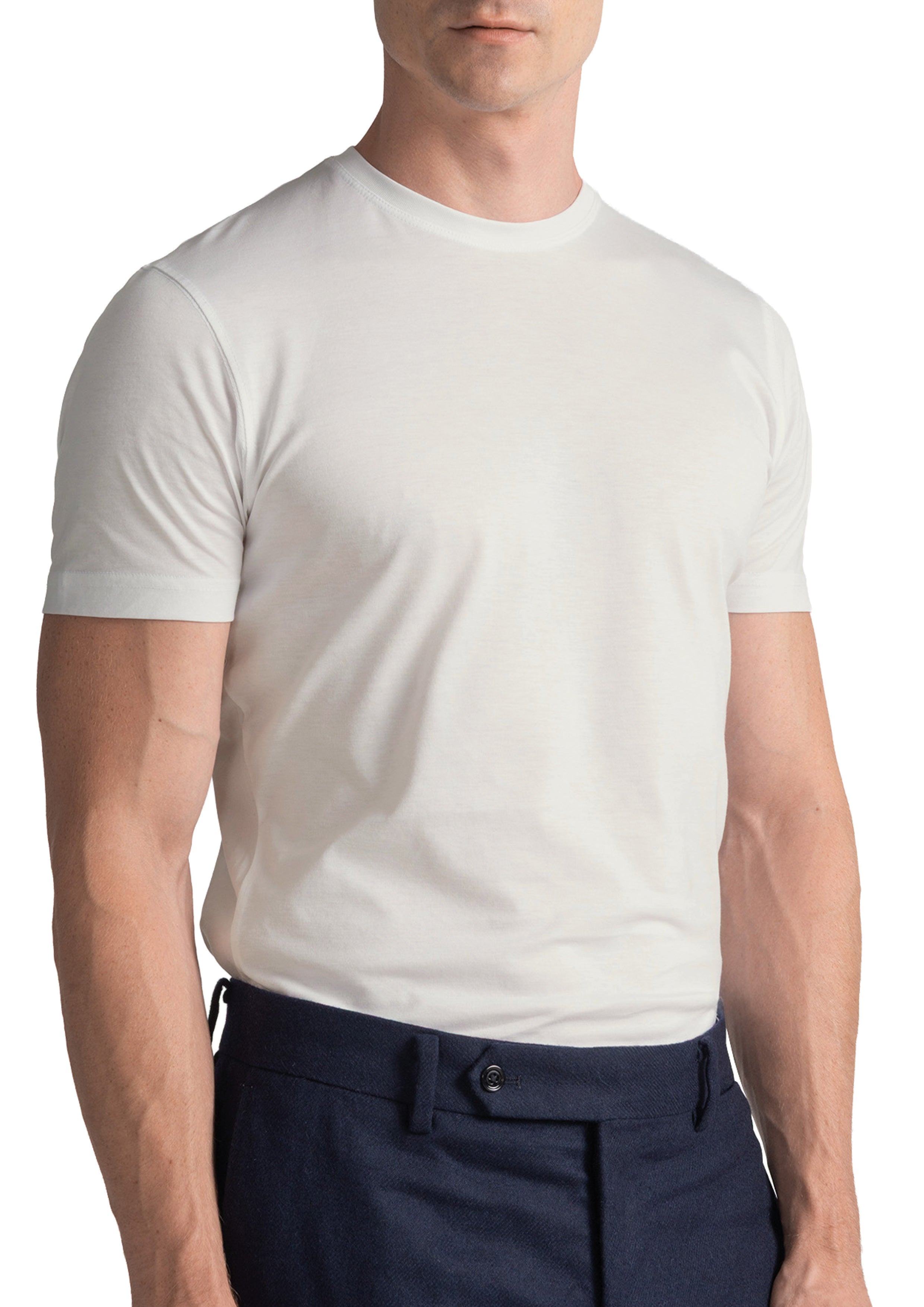 T-shirt Sottogiacca in Modal e Filo di Scozia