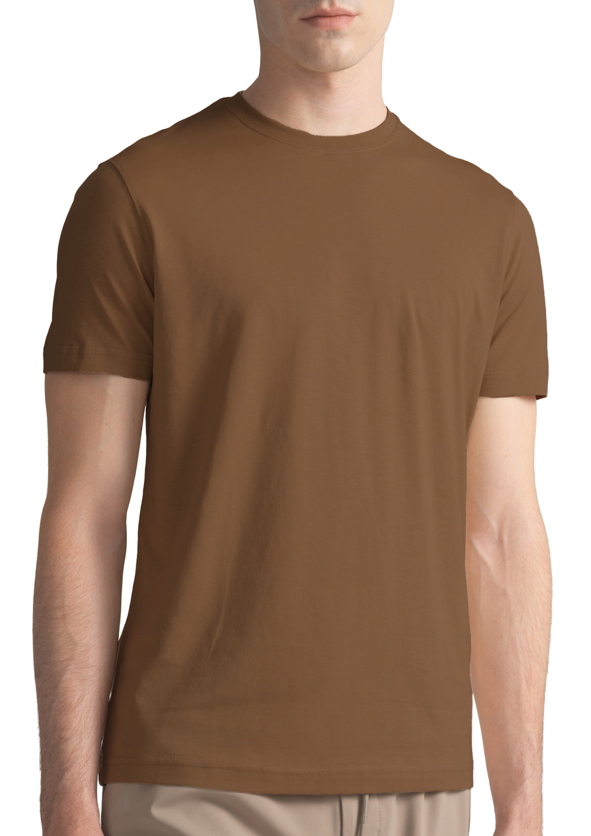 T-shirt Sottogiacca in Modal e Filo di Scozia