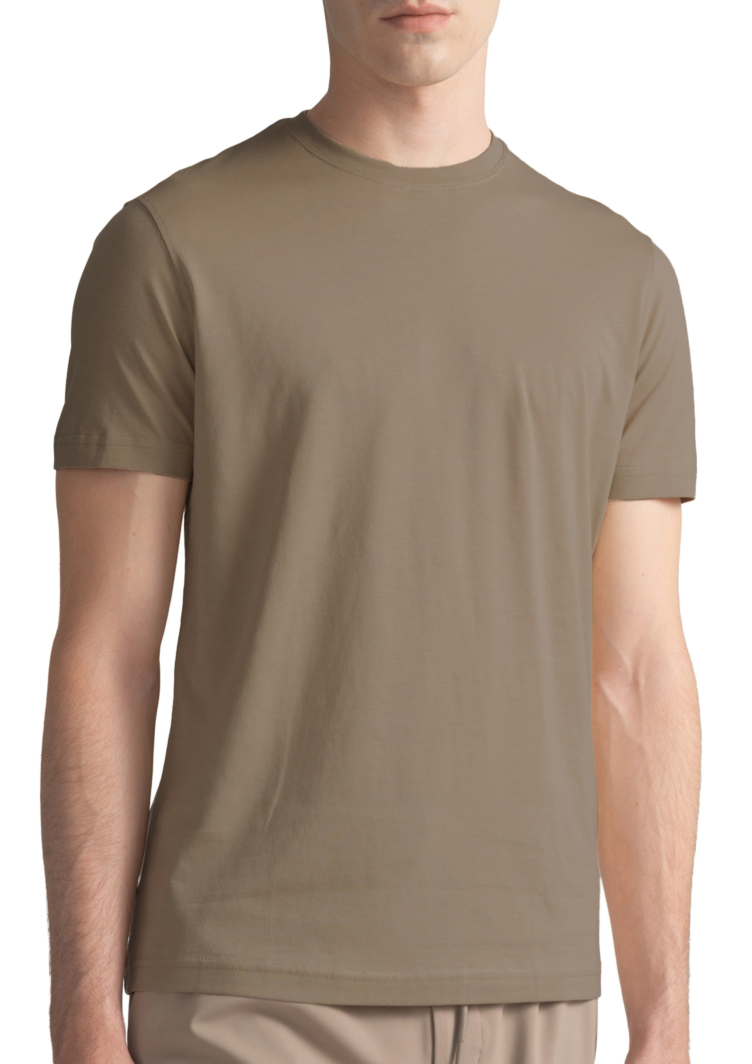 T-shirt Sottogiacca in Modal e Filo di Scozia