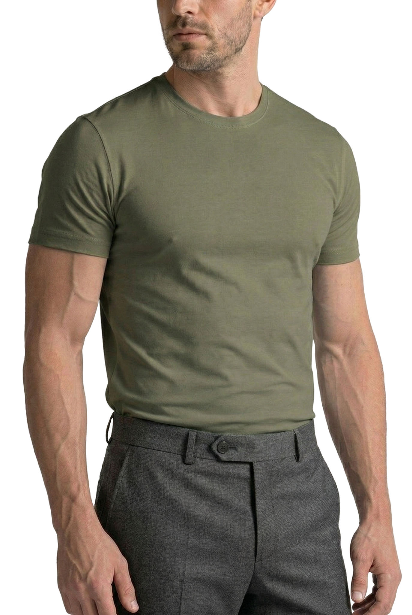 T-shirt Sottogiacca in Modal e Filo di Scozia | Mabrat 1921