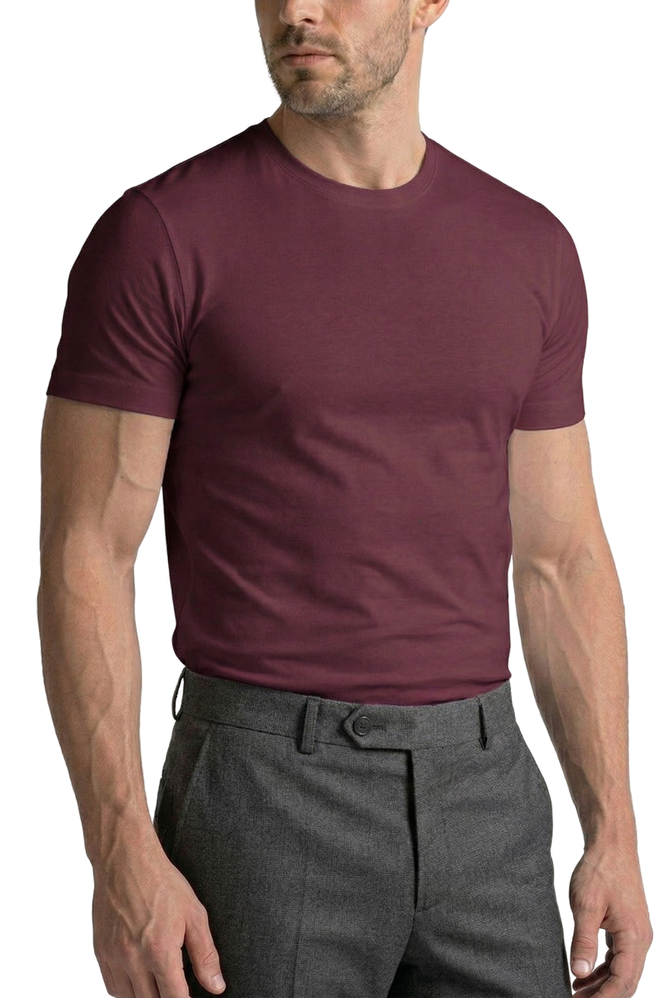 T-shirt Sottogiacca in Modal e Filo di Scozia | Mabrat 1921