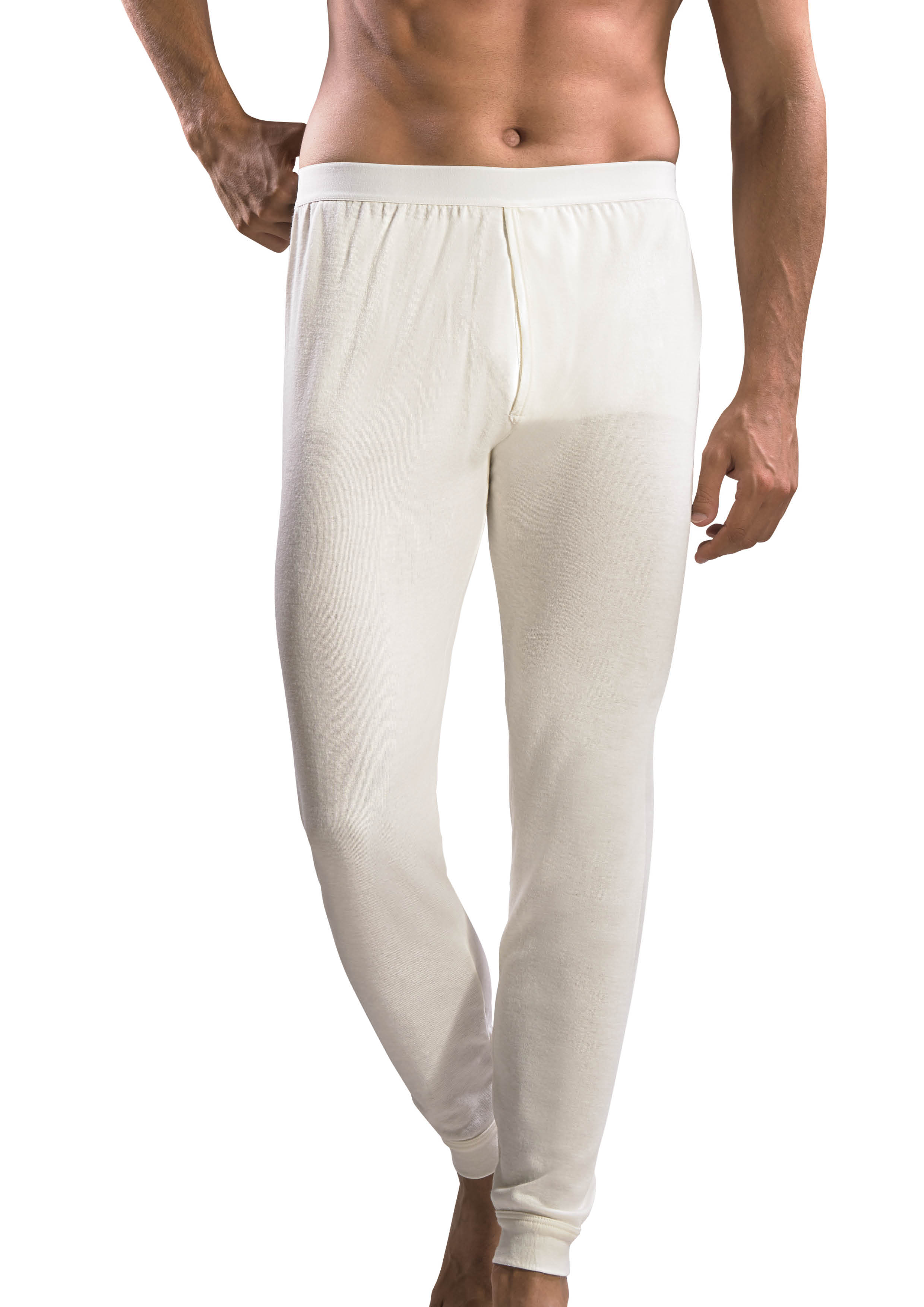 PANTALONE GAMBA LUNGA UOMO LANA E COTONE