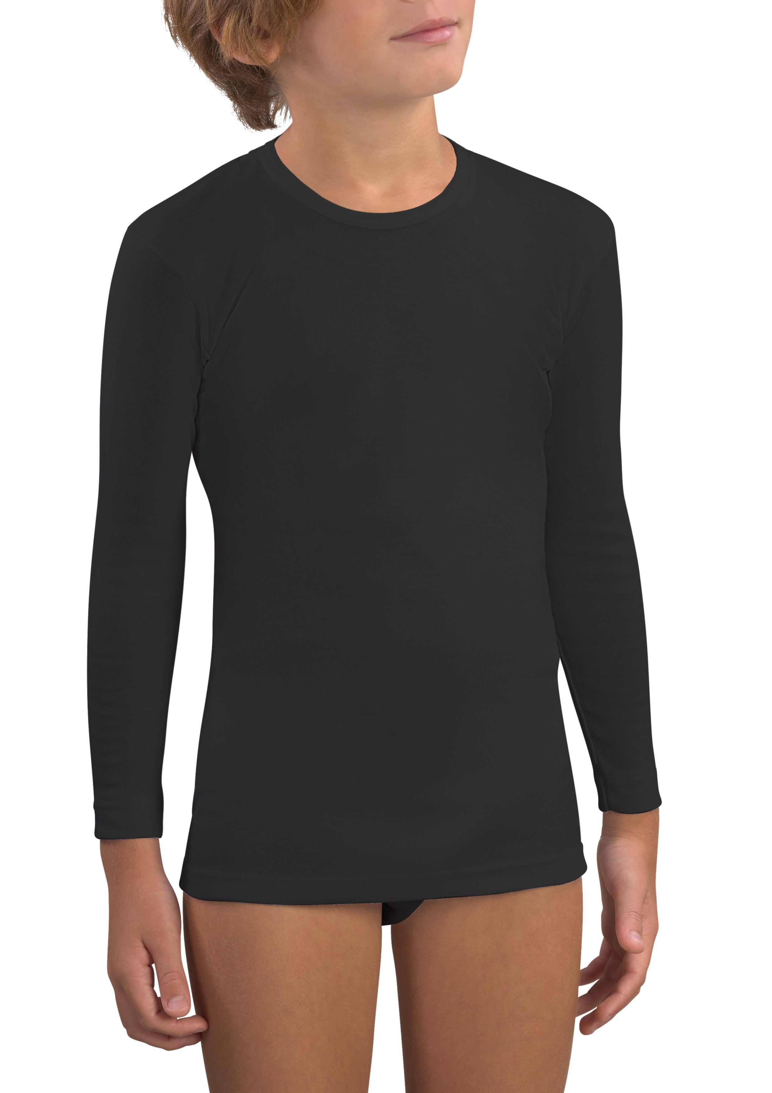 MAGLIA TERMICA MANICA LUNGA GIRO COLLO BAMBINI UNISEX
