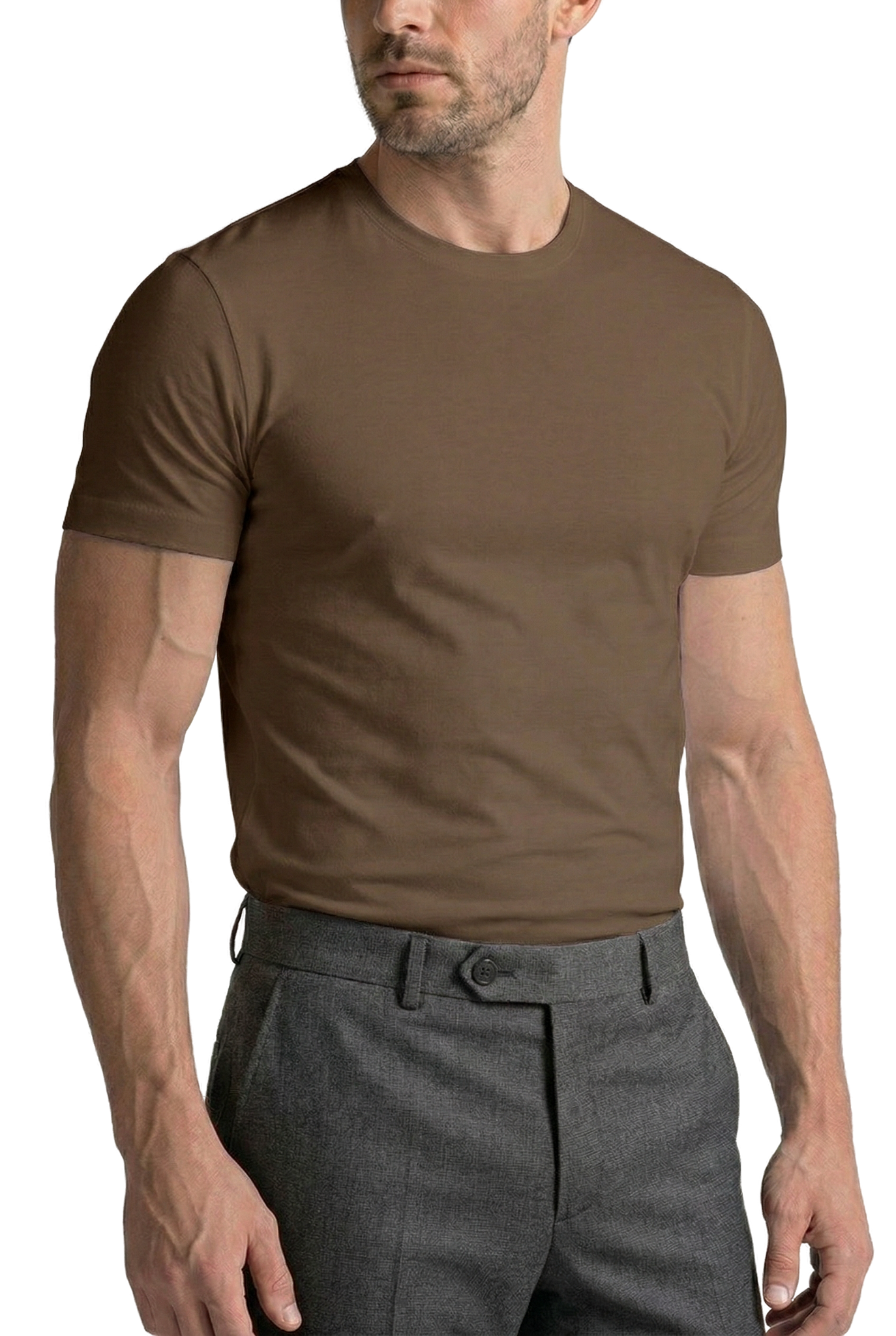 T-shirt Sottogiacca in Modal e Filo di Scozia | Mabrat 1921