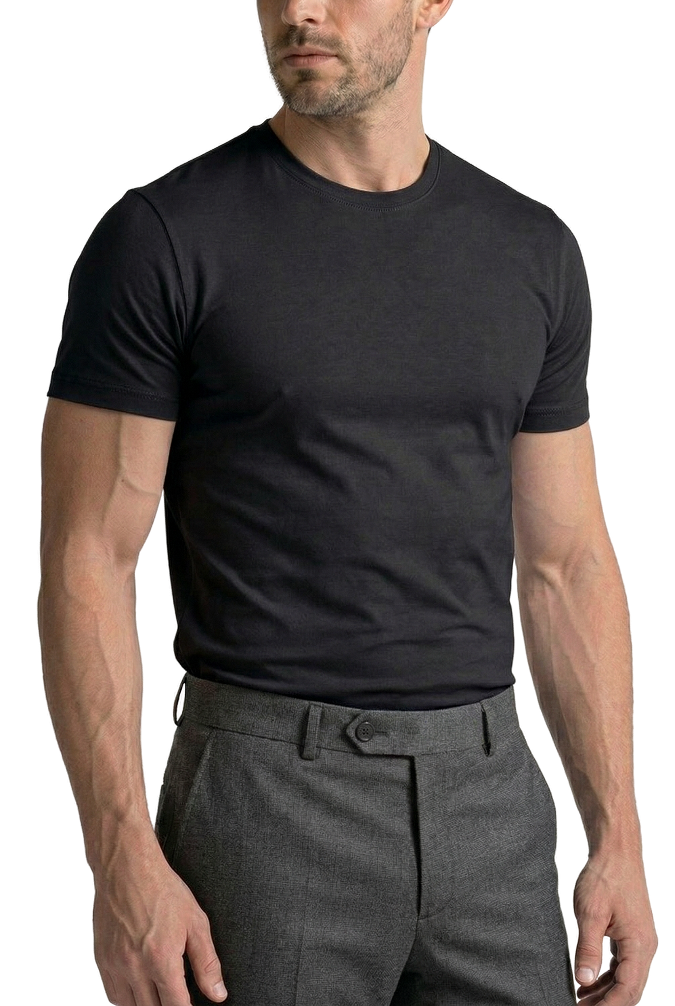 T-shirt Sottogiacca in Modal e Filo di Scozia | Mabrat 1921