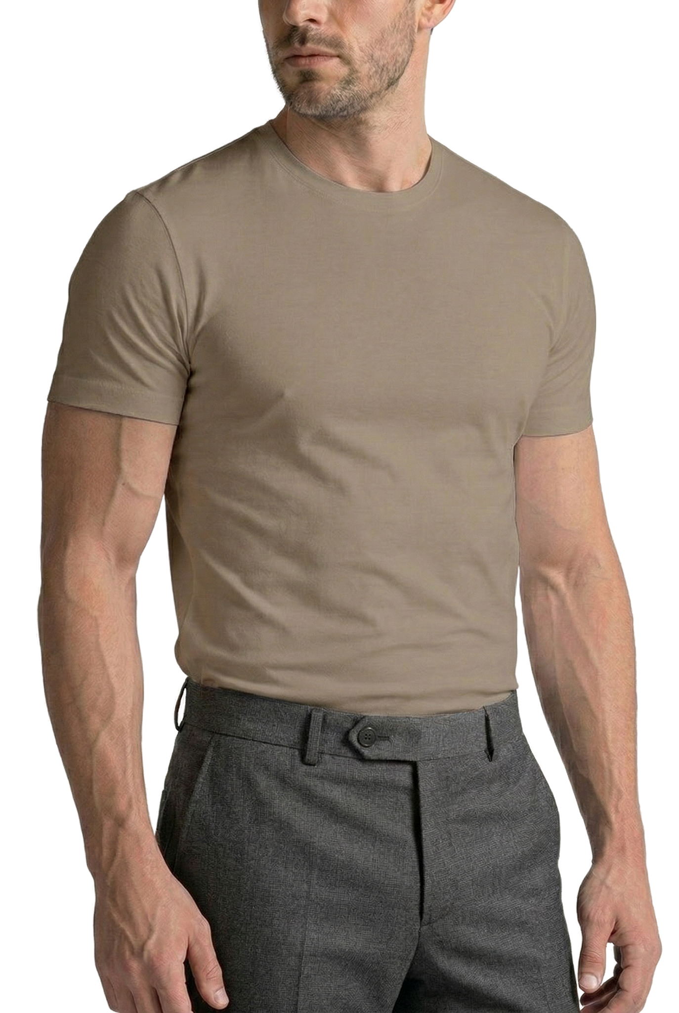 T-shirt Sottogiacca in Modal e Filo di Scozia | Mabrat 1921