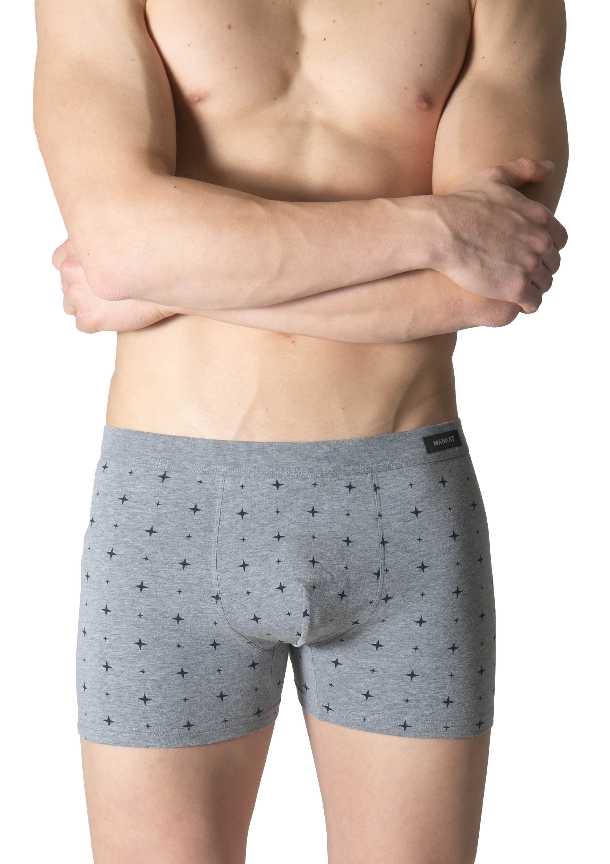 Boxer Uomo elastico infilato micro fantasia