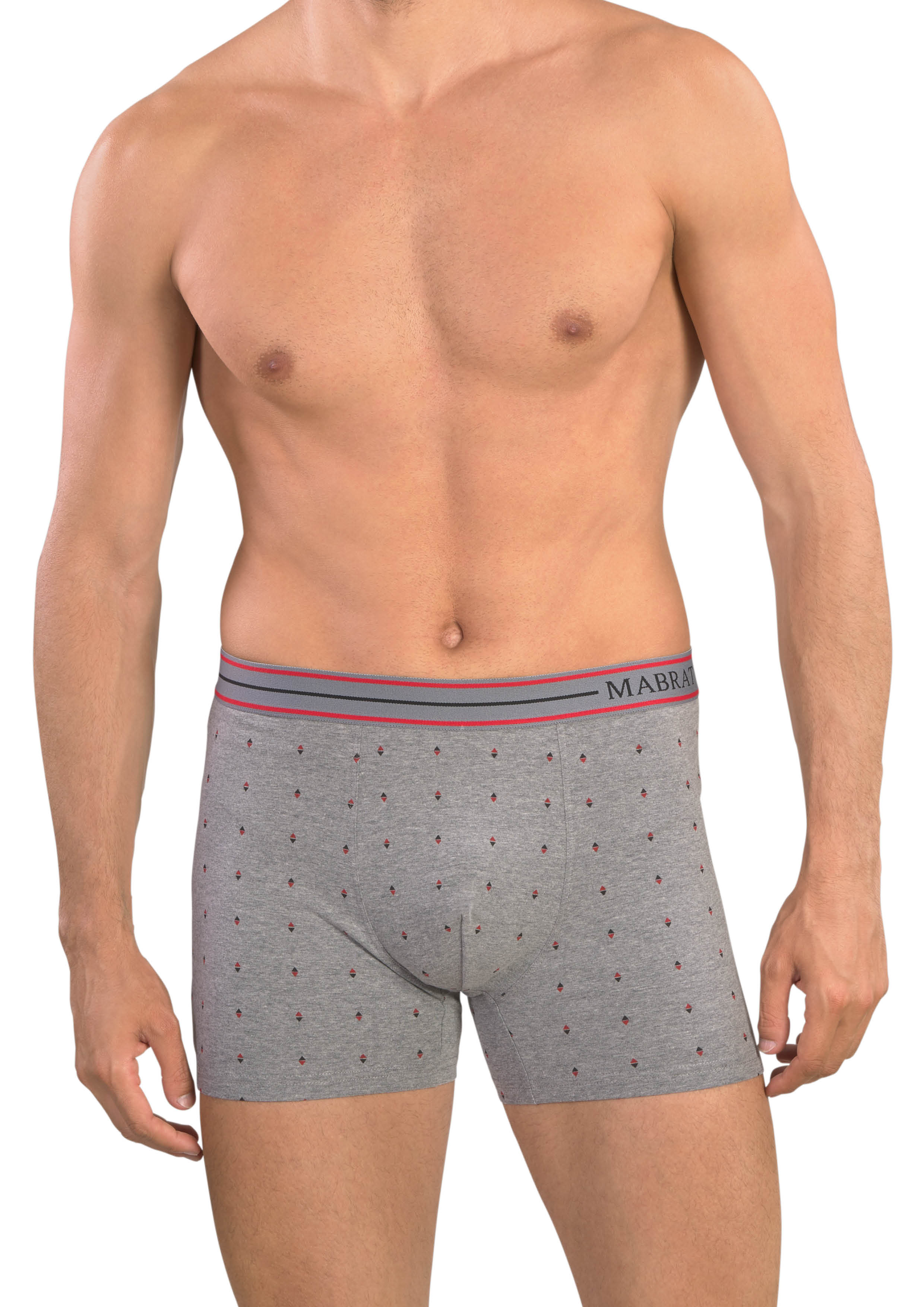 Boxer Uomo elastico esterno micro fantasia