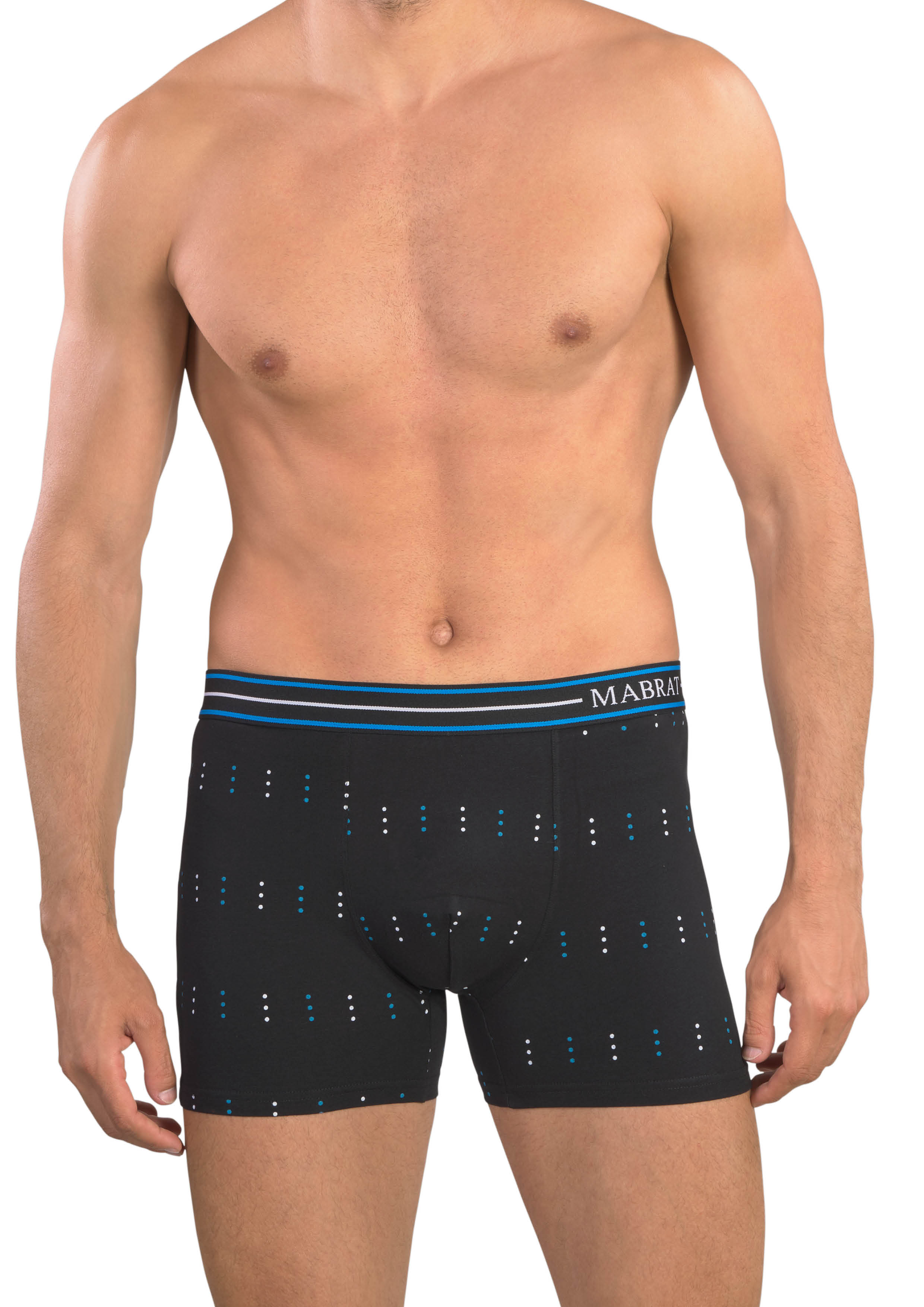 Boxer Uomo elastico esterno micro fantasia