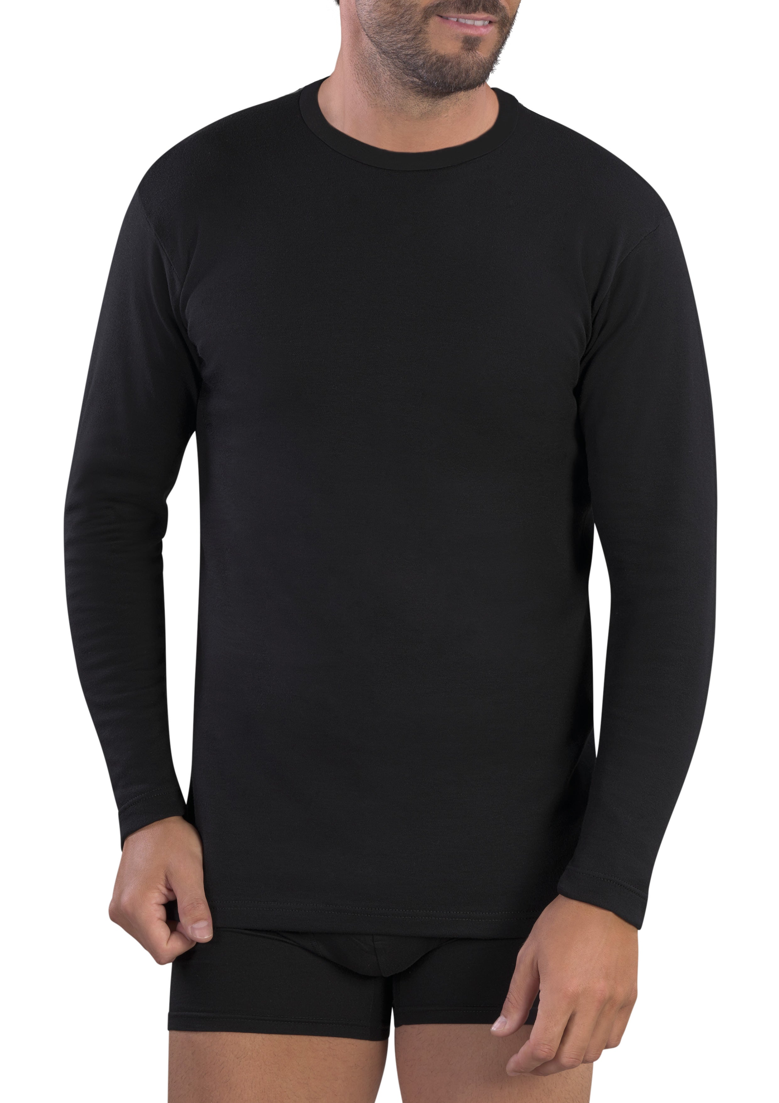 MAGLIA MANICA LUNGA GIRO COLLO BIELASTICO