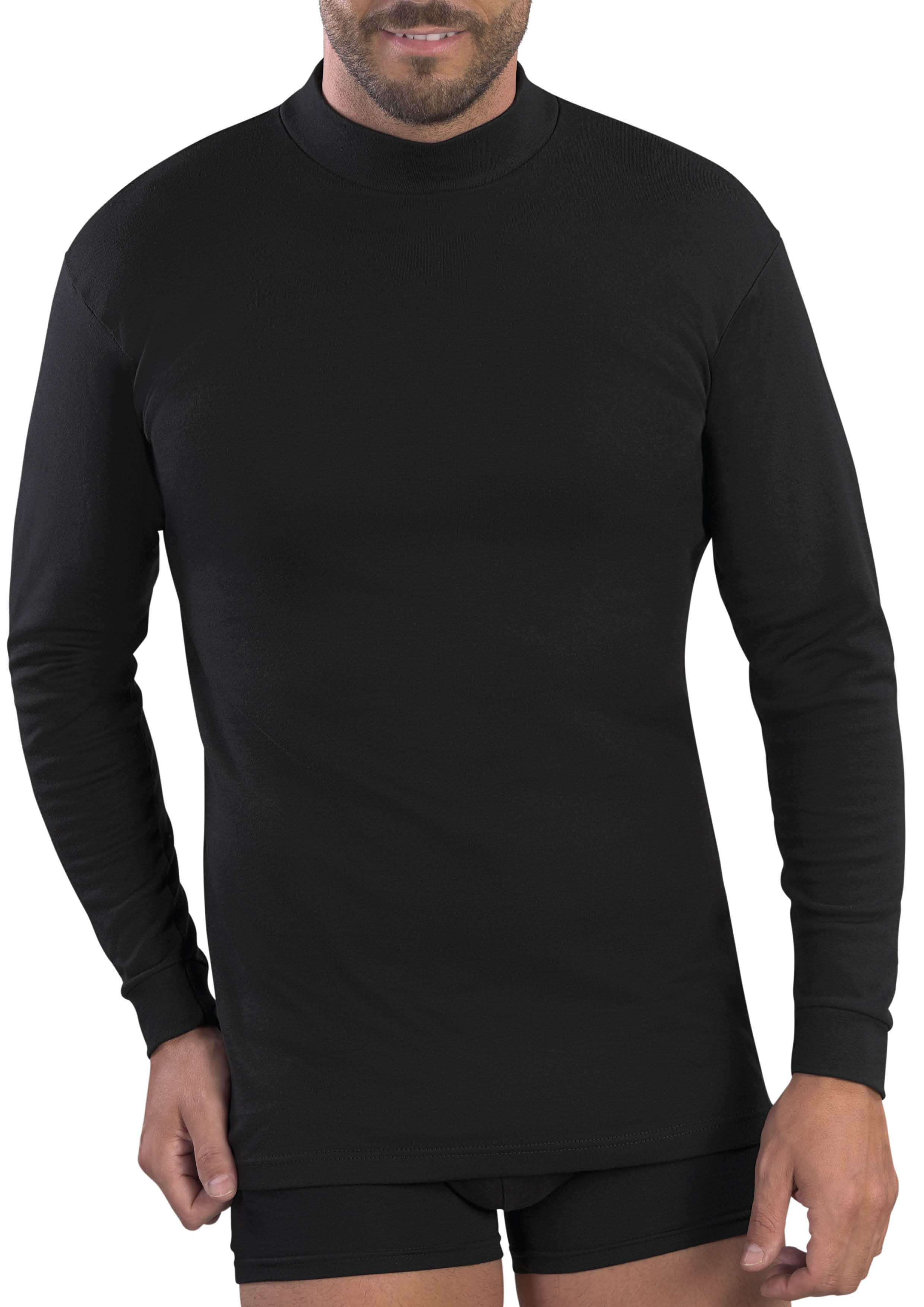 MAGLIA TERMICA LUPETTO UOMO GIROCOLLO 92%PL 8%EA