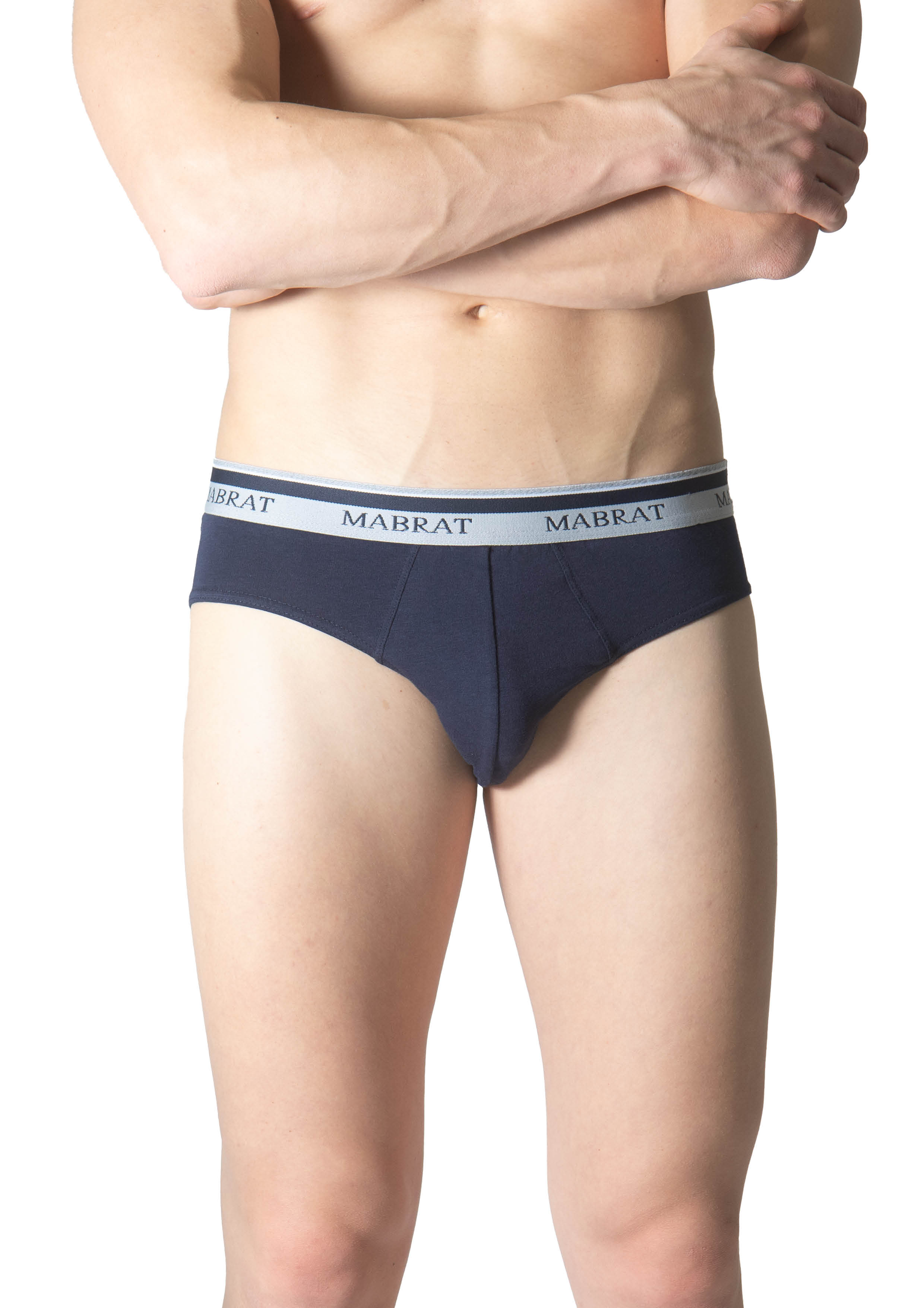 Slip Uomo elastico esterno con logo circolare