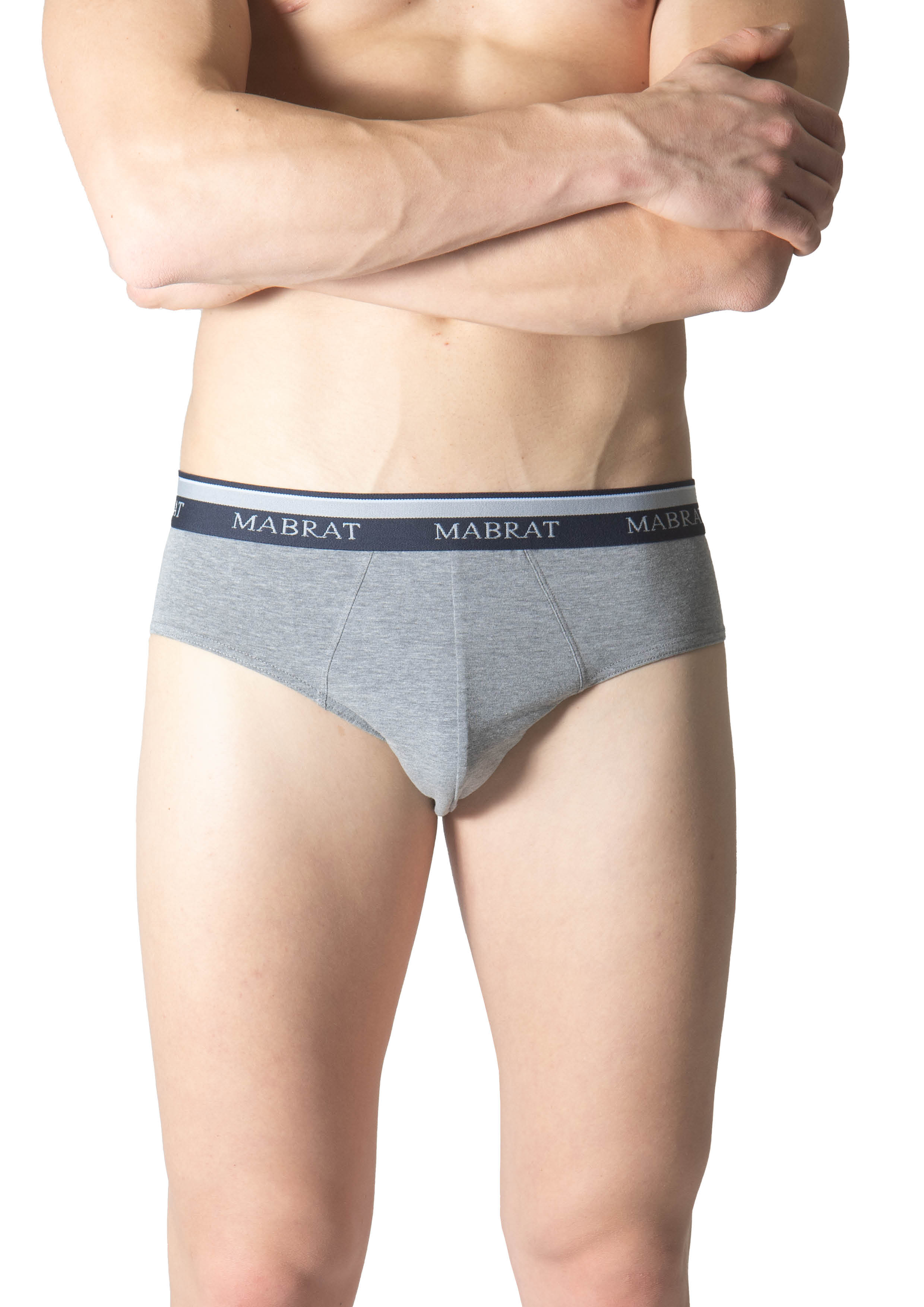 Slip Uomo elastico esterno con logo circolare