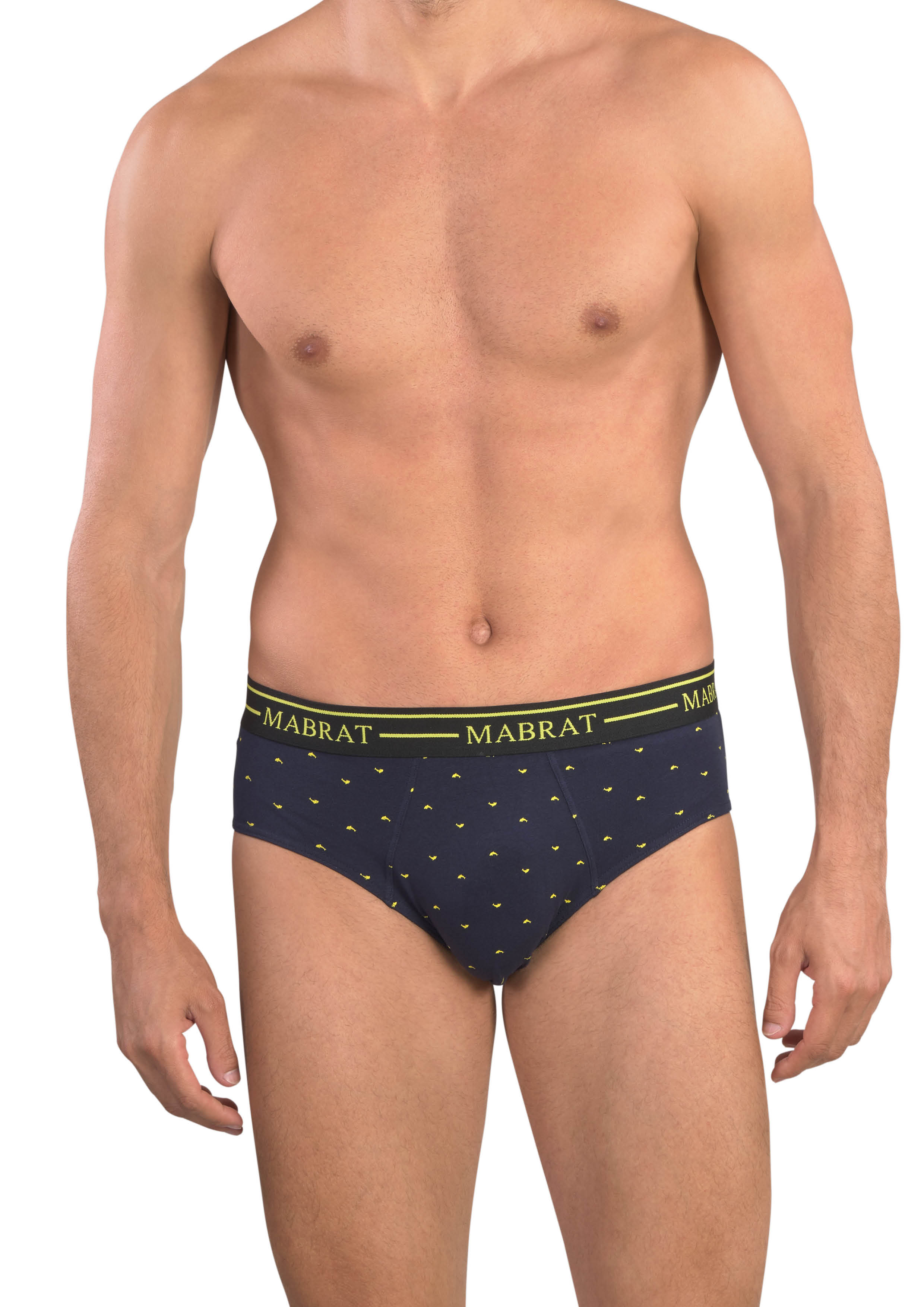 Slip Uomo con elastico esterno tema mare